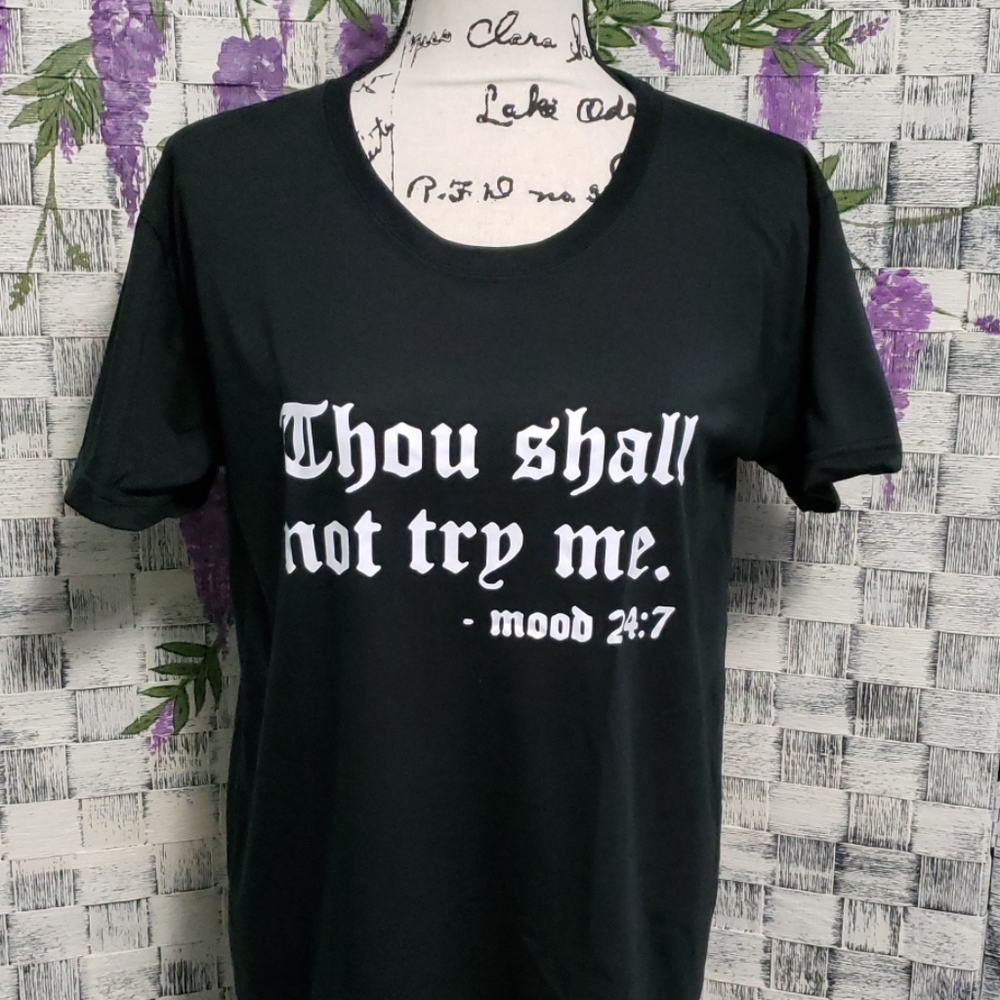 Black Graphic Tee